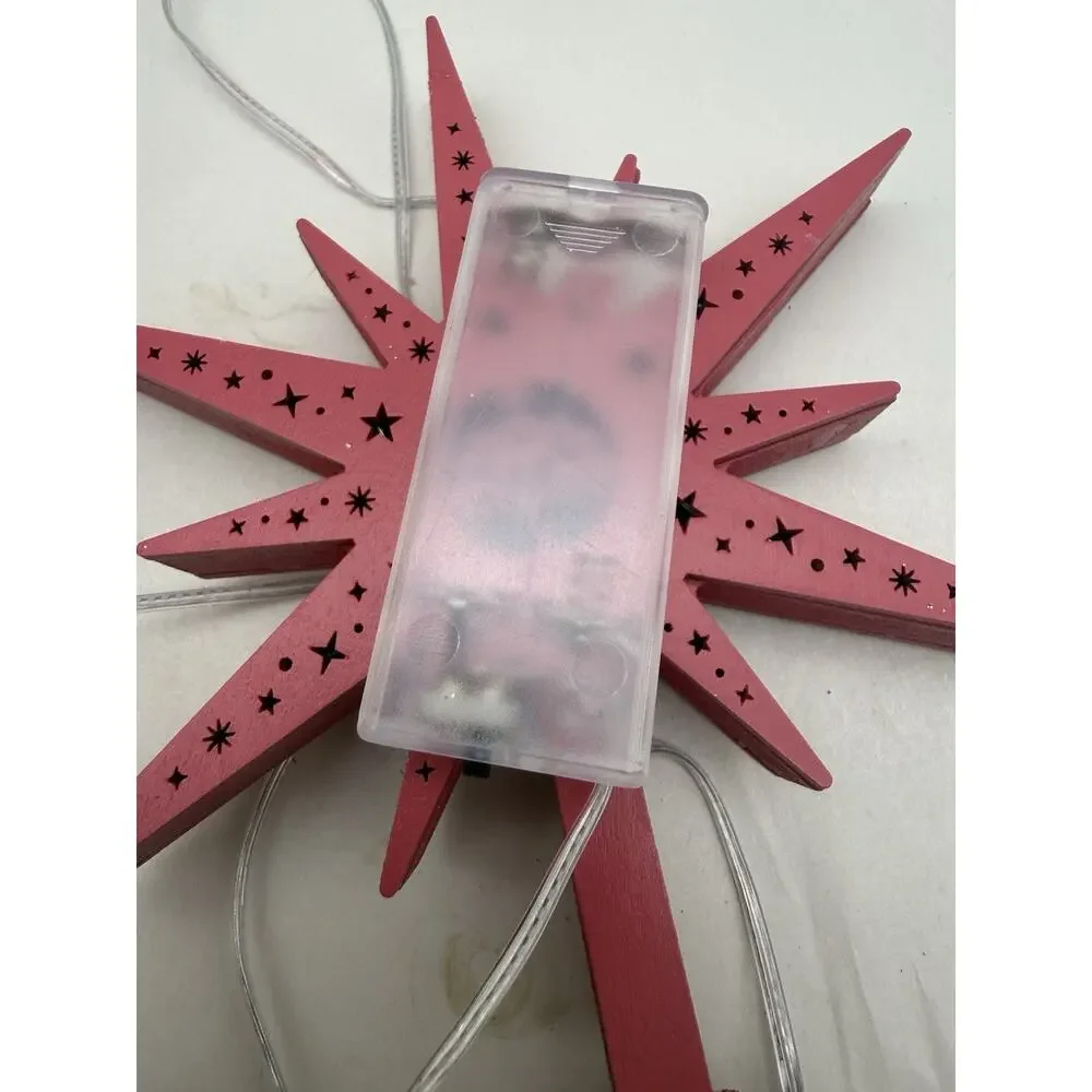 Pink Christmas Tree Topper 9
